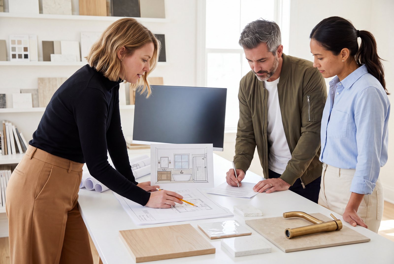 Final drawings, then the permit