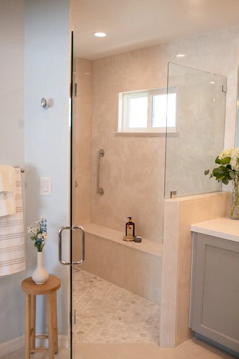 Walk In Shower Remodel