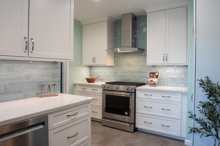 Kitchen Upgrade with White Cabinets