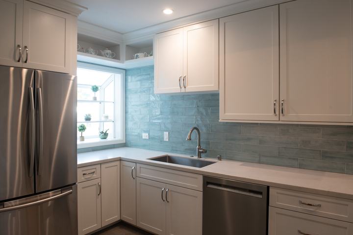 Kitchen Upgrade with Crown Molding