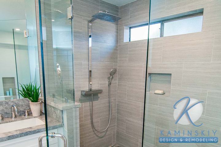 Carlsbad Modern Spa Master Bathroom Suite Remodel, photo 5
