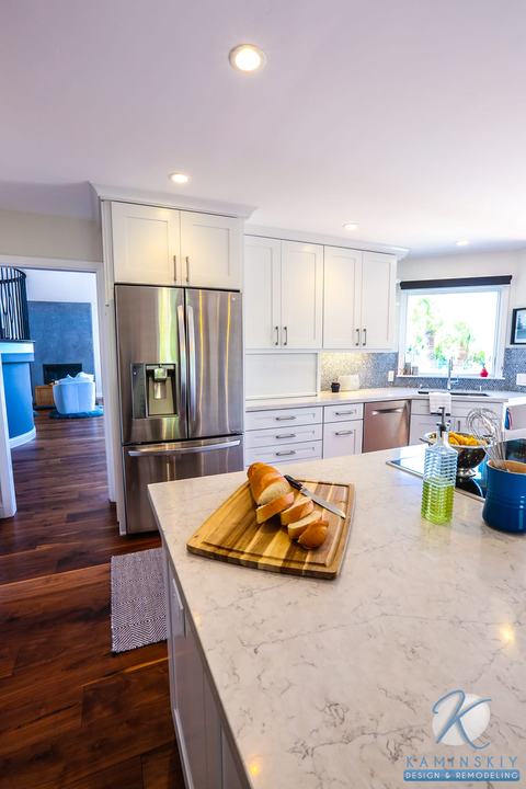 Carlsbad Transitional White Kitchen, photo 6