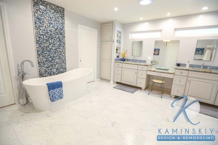 Del Cerro Elegant Master Bathroom Remodel, photo 1