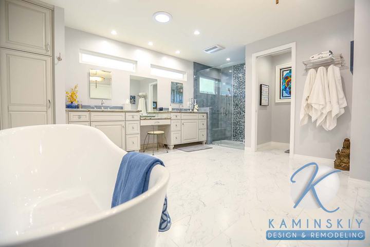 Del Cerro Elegant Master Bathroom Remodel, photo 2