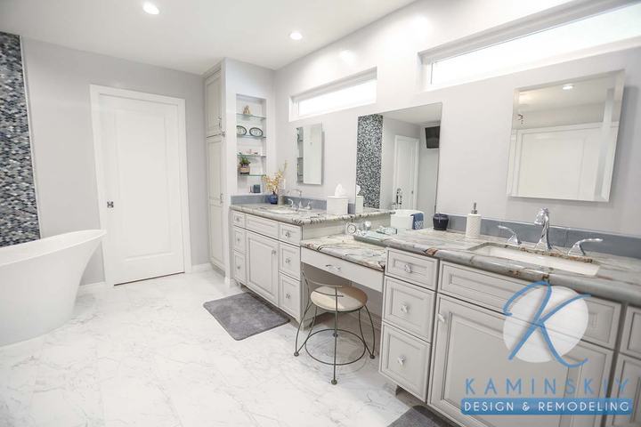 Del Cerro Elegant Master Bathroom Remodel, photo 4