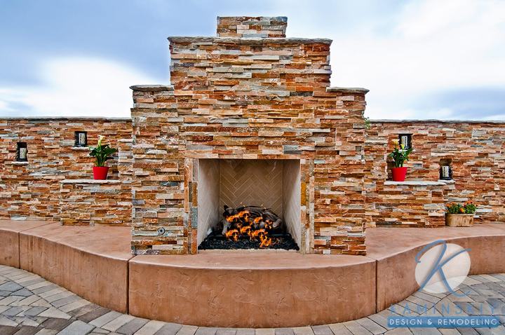 Encinitas Cozy Outdoor Fireplace, photo 1