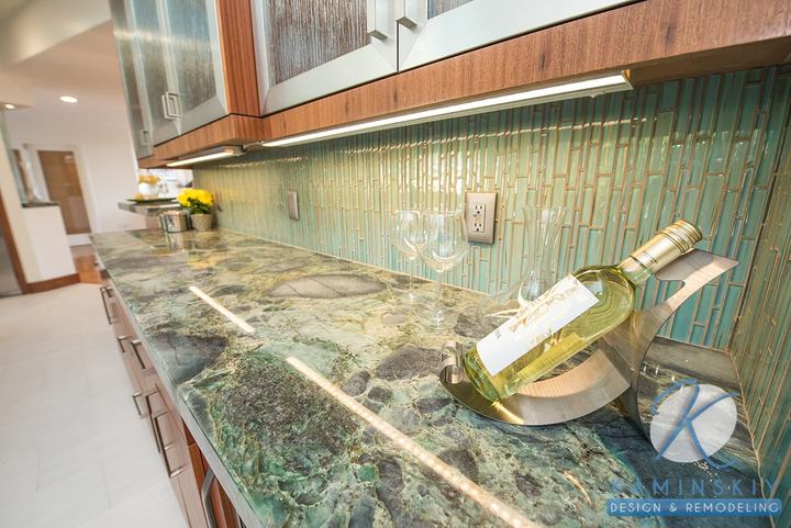 La Jolla Modern Exotic Kitchen, photo 4