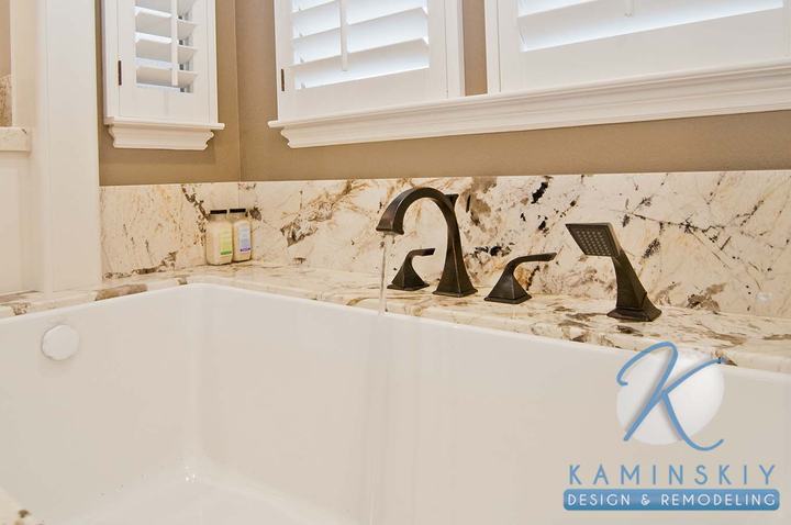 Linda Vista Marble Master Bathroom Remodel, photo 5