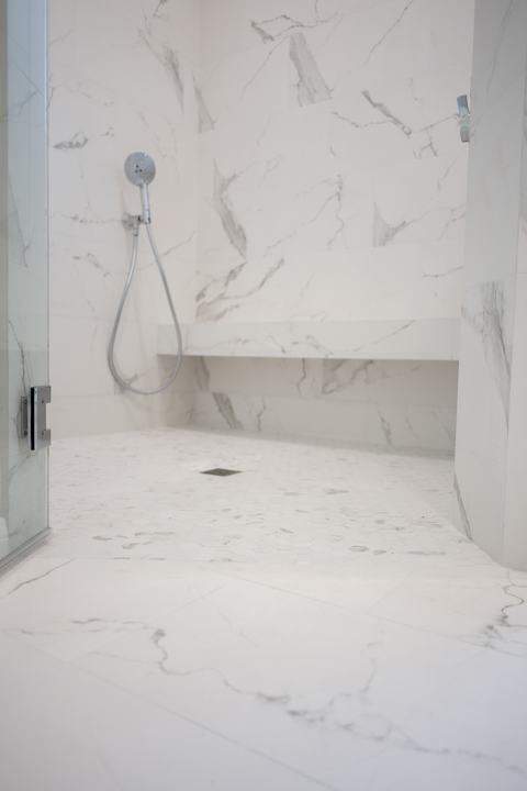 Luxury Master Bath Shower Design