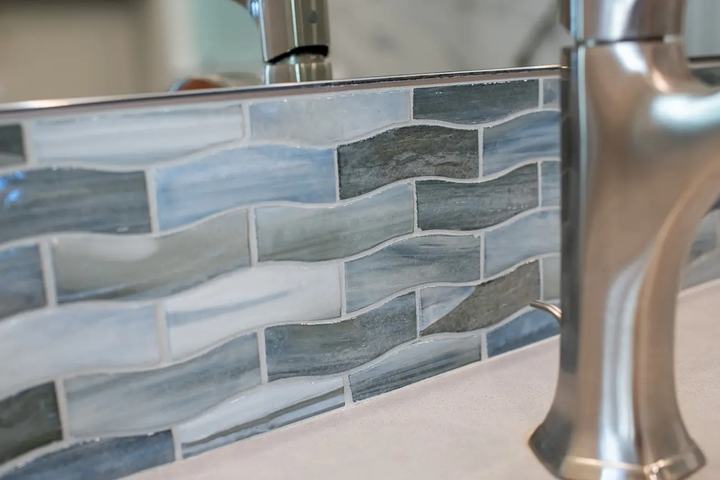 Turquoise Bathroom Tile Backsplash
