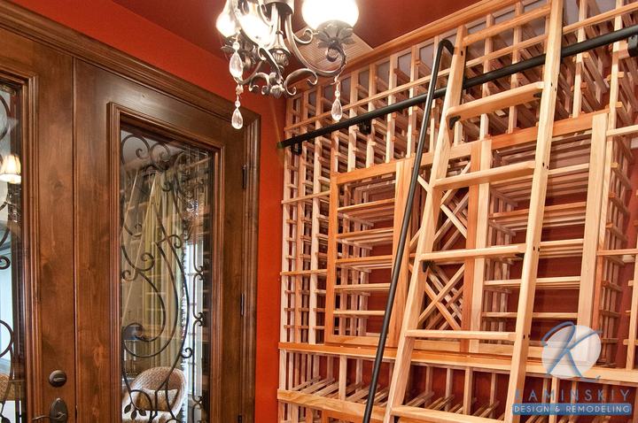 Rancho Santa Fe Home Wine Cellar Addition, photo 3