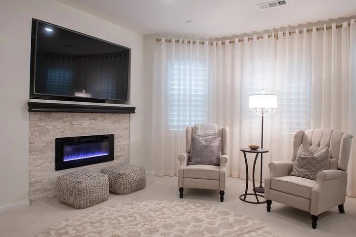 Elegant Sitting Room and Home Remodel