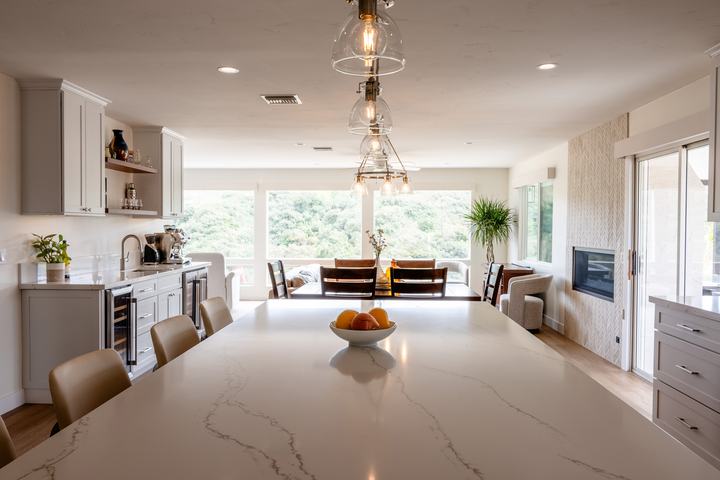 Transitional Open Kitchen Design and Remodeling