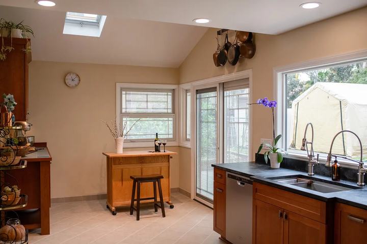 New Kitchen Counter with Undermount Sink