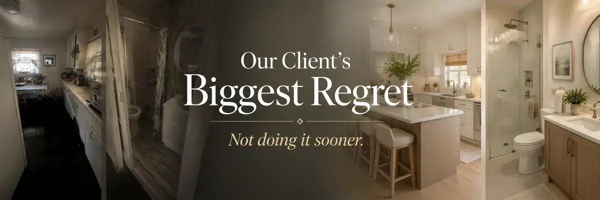 Our clients' biggest regret: not doing it sooner