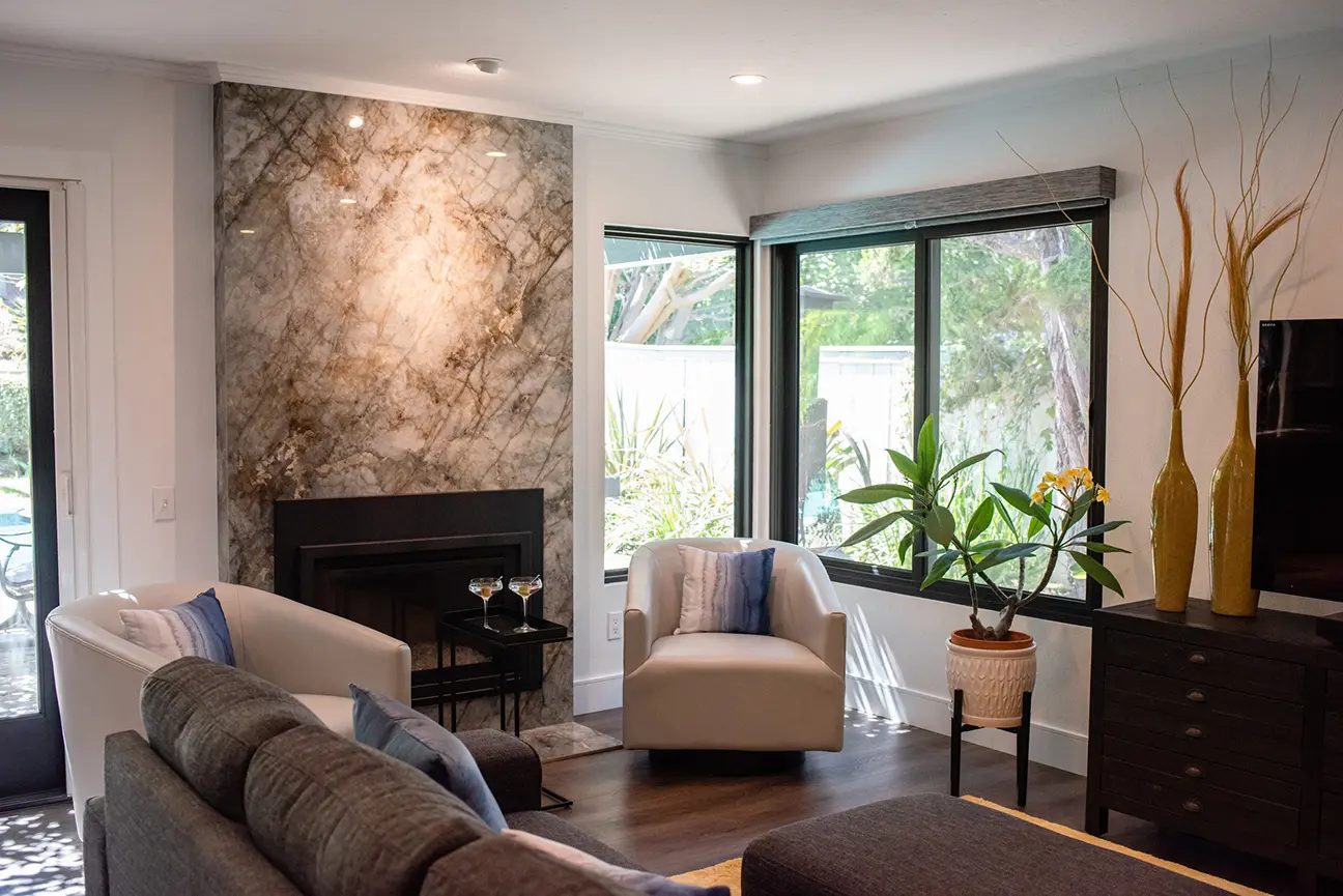 Contemporary Living Room Remodel and Upgrade