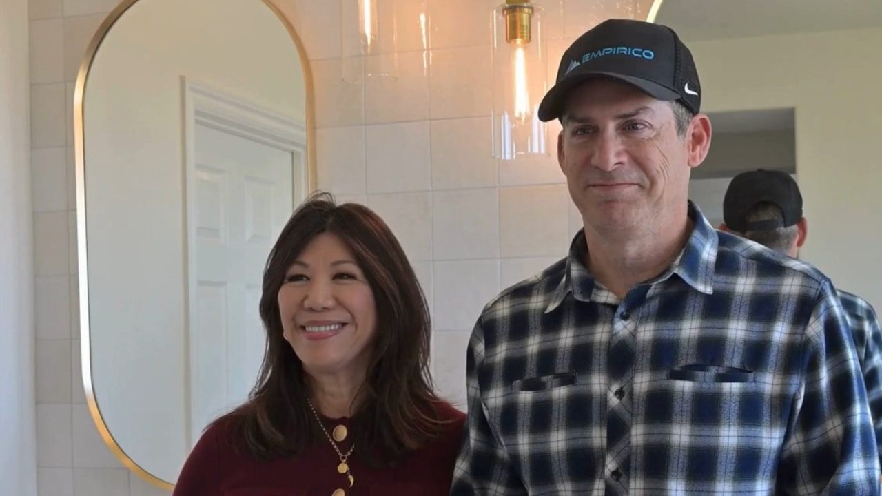 A Carmel Valley primary bathroom turned spa retreat: the homeowners in their finished space