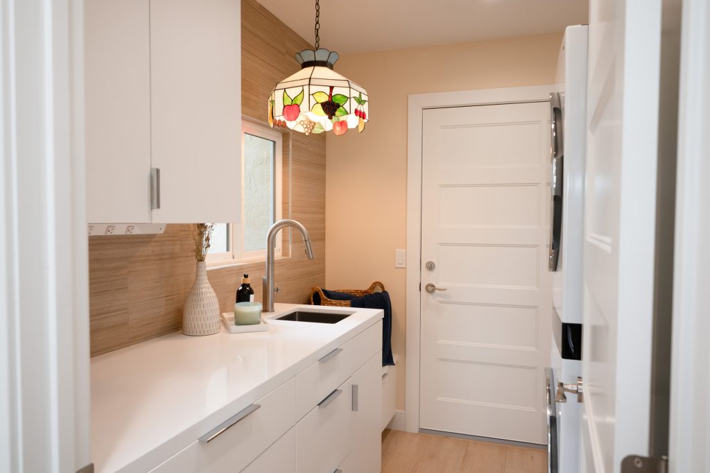 Scandinavian Laundry Room Remodel