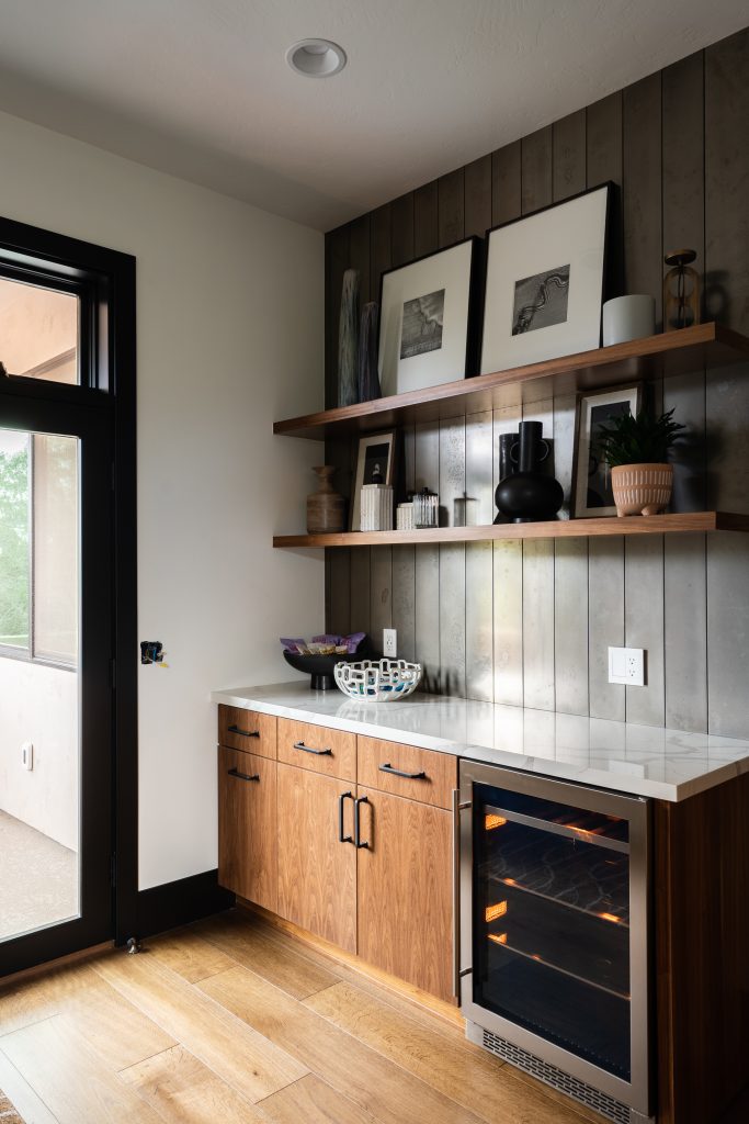 Modern Kitchen with Custom Pantry