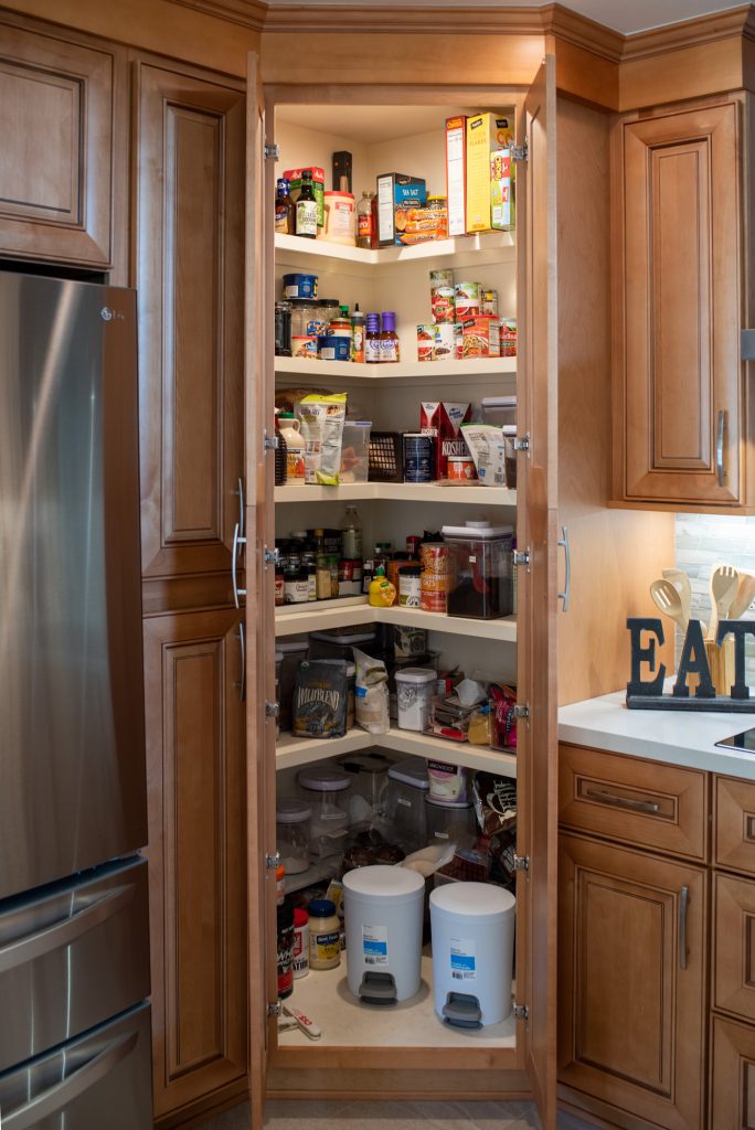 Remodeled Kitchen Custom Pantry