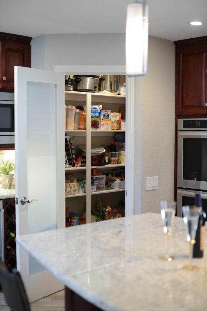 Space-saving Custom Pantry for Small Kitchens