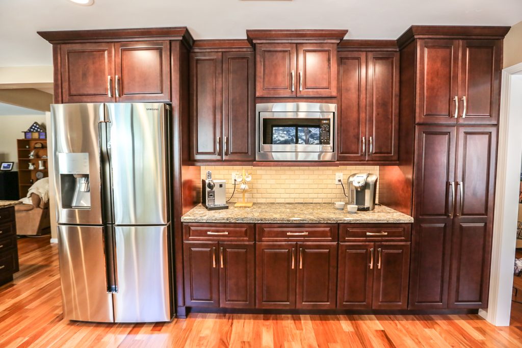 Custom Wall Pantry Design Ideas