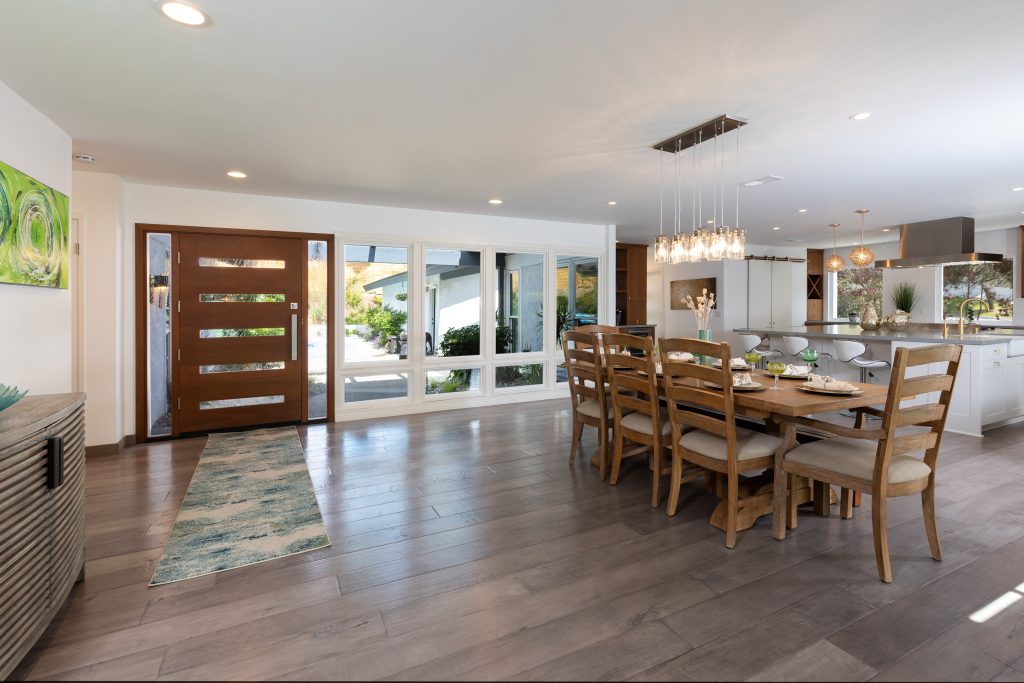 Mid-Century Modern Kitchen and Dining Room