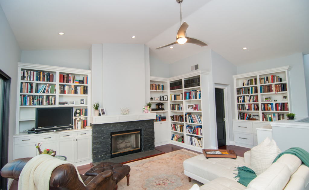 Living Room Books and Shelves Innovative Storage Ideas