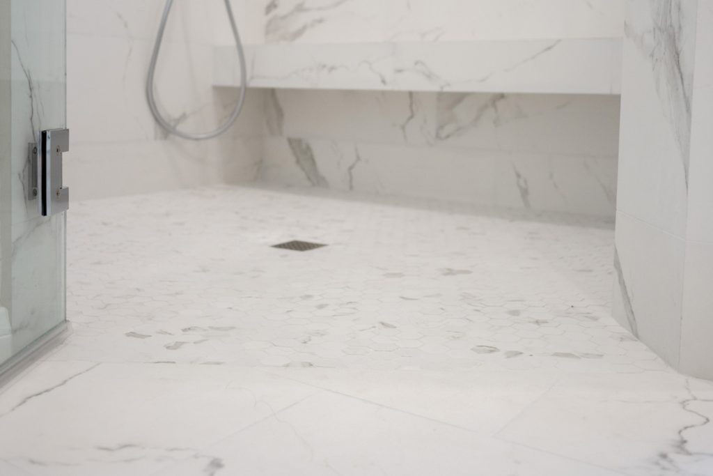 Shower Flooring Transition Tips